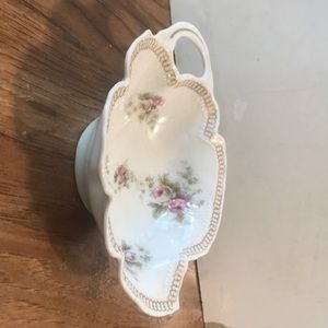 Vintage. Royal Austria Porcelian  , leaf style candy dish perfect condition. No